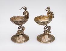 European Silver Salt Cellars
