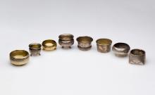 Russian Silver Salt Cellar Assortment