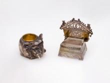 Russian Silver Salt Cellars