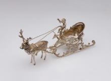 European Sterling Silver Salt Cellar