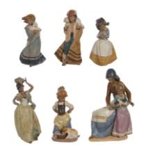 Lladro Gres Figurine Assortment