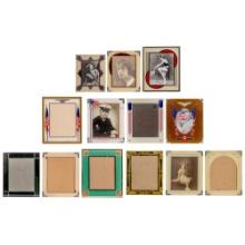 Art Deco Reverse Painted Frame Assortment