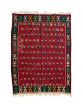 Moroccan Wool Kilim Rug