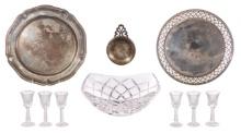 Tiffany & Co., Sterling Silver and Crystal Assortment