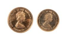1972 Bahama Islands Gold Coins