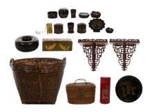 Asian Decorative Object Assortment