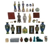 Asian Decorative Object Assortment