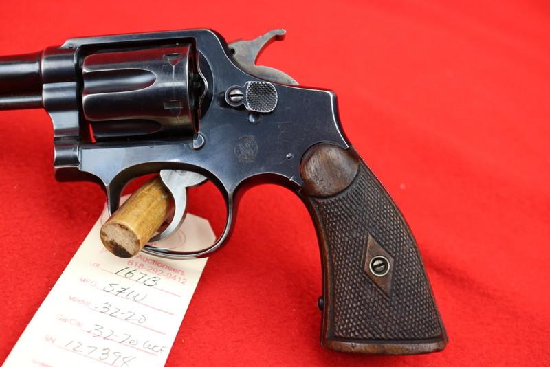 S&W  Hand Ejector Revolver .32-20 WCF