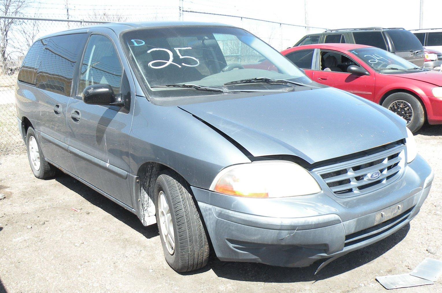 2000 FORD WINDSTAR VAN - BLUE