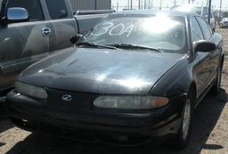 1999 OLDSMOBILE ALERO - BLACK 2 DOOR