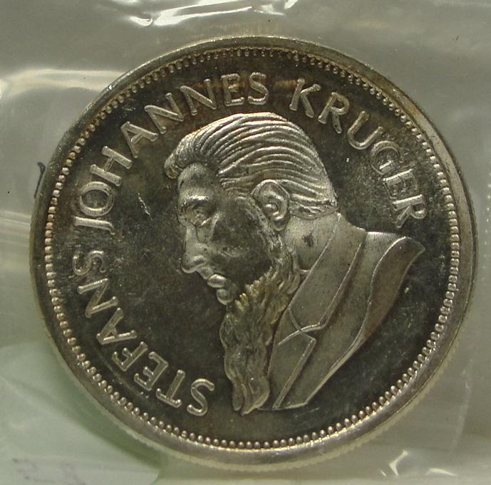KRUGERRAND COMMEMORATIVE 1 TROY OZ. SILVER ROUND