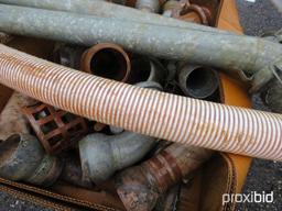 Box of Fittings & Hose