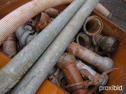 Box of Fittings & Hose