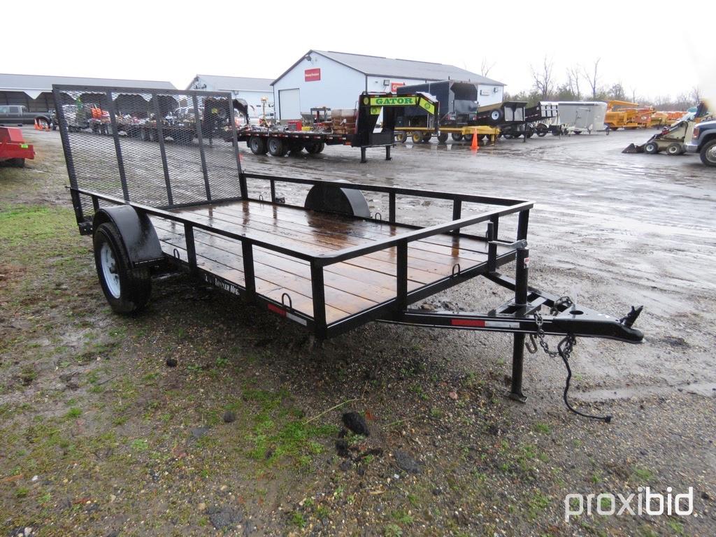 2018 S/A Trailer w/Drop Down Ramp,