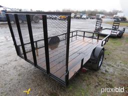 2018 S/A Trailer w/Drop Down Ramp,