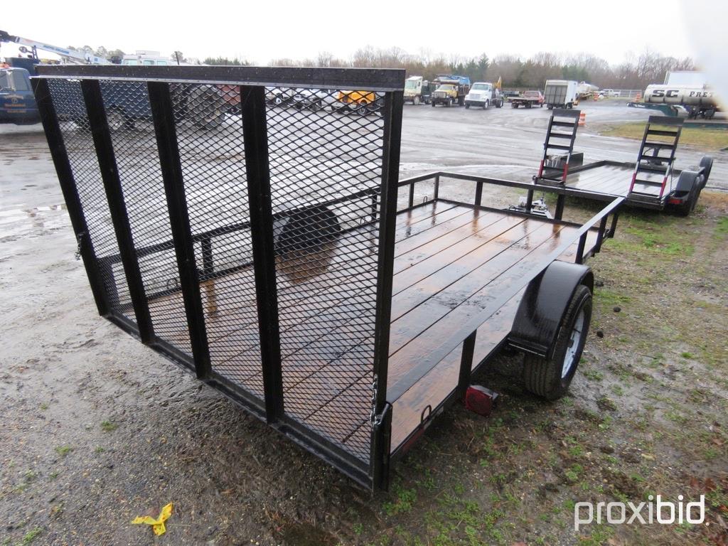 2018 S/A Trailer w/Drop Down Ramp,