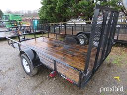 2018 S/A Trailer w/Drop Down Ramp,