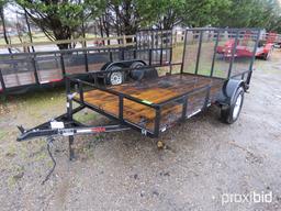 2018 S/A Trailer w/Drop Down Ramp,