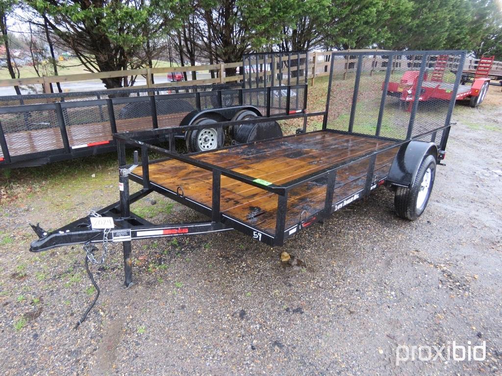 2018 S/A Trailer w/Drop Down Ramp,
