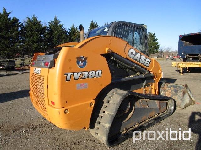 2012 Case TV380 Rubber Track Skid Loader,