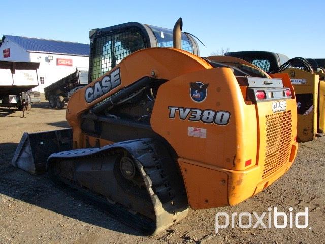2012 Case TV380 Rubber Track Skid Loader,