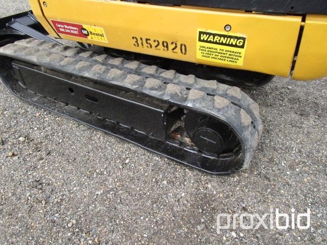 2015 Caterpillar 301.7 D Mini Excavator,