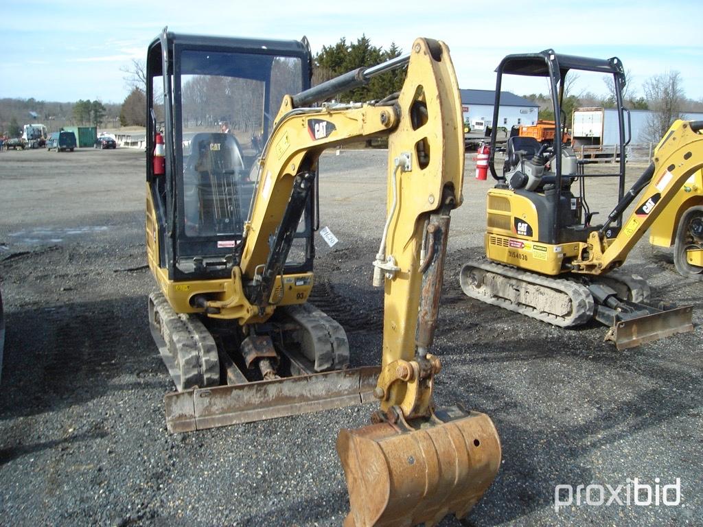 2015 Caterpillar 301.7 D Mini Excavator,