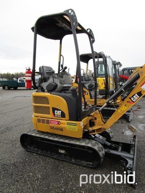 2015 Caterpillar 301.7 DCR Mini Excavator,