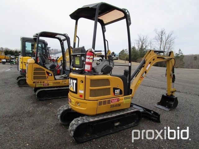 2015 Caterpillar 301.7 DCR Mini Excavator,
