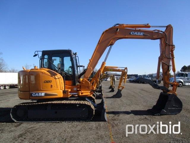 Case CX80 Hydraulic Excavator,
