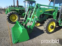 John Deere 5225 4X4 Tractor w/JD 542 Loader,
