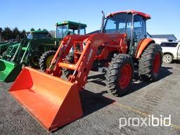 Kubota M9540 4X4 Tractor w/Kubota LA1353 Loader,