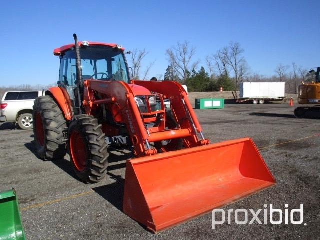 Kubota M9540 4X4 Tractor w/Kubota LA1353 Loader,