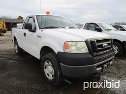 2007 Ford F150 XL 4X4 Ext. Cab Pickup,