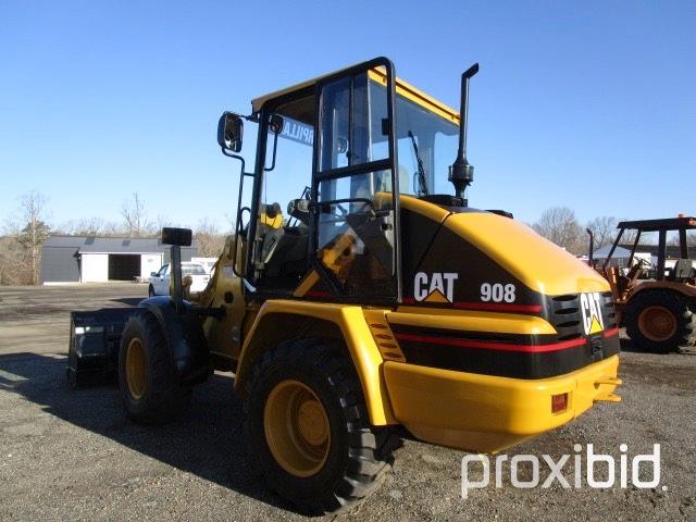 Caterpillar 908 Rubber Tire Loader,