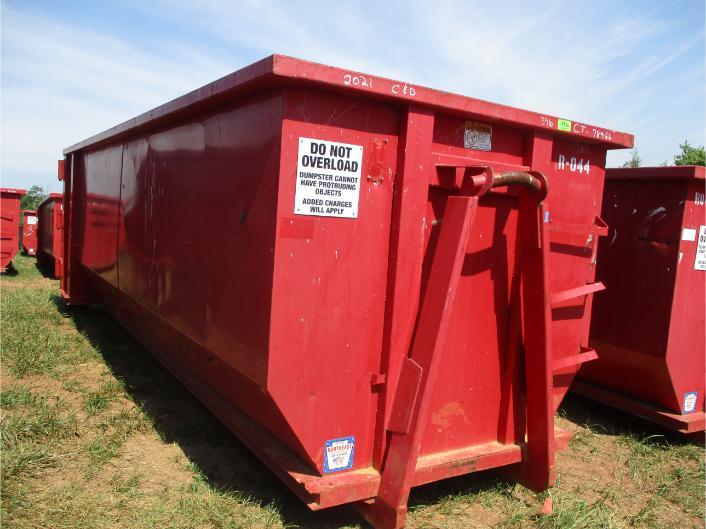 2021 C&D Tub Hook Lift 20' Roll-Off Container