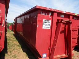 2021 IES 62" Hook Lift 20' Roll-Off Container