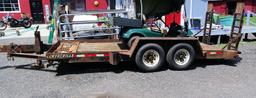Double Axle Car Trailer