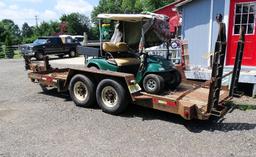 Double Axle Car Trailer