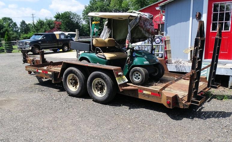 Double Axle Car Trailer