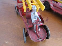 2 Toy Firetrucks