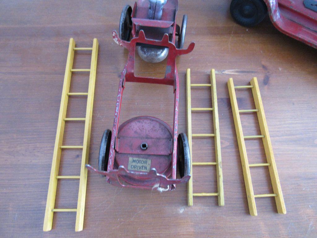 2 Toy Firetrucks