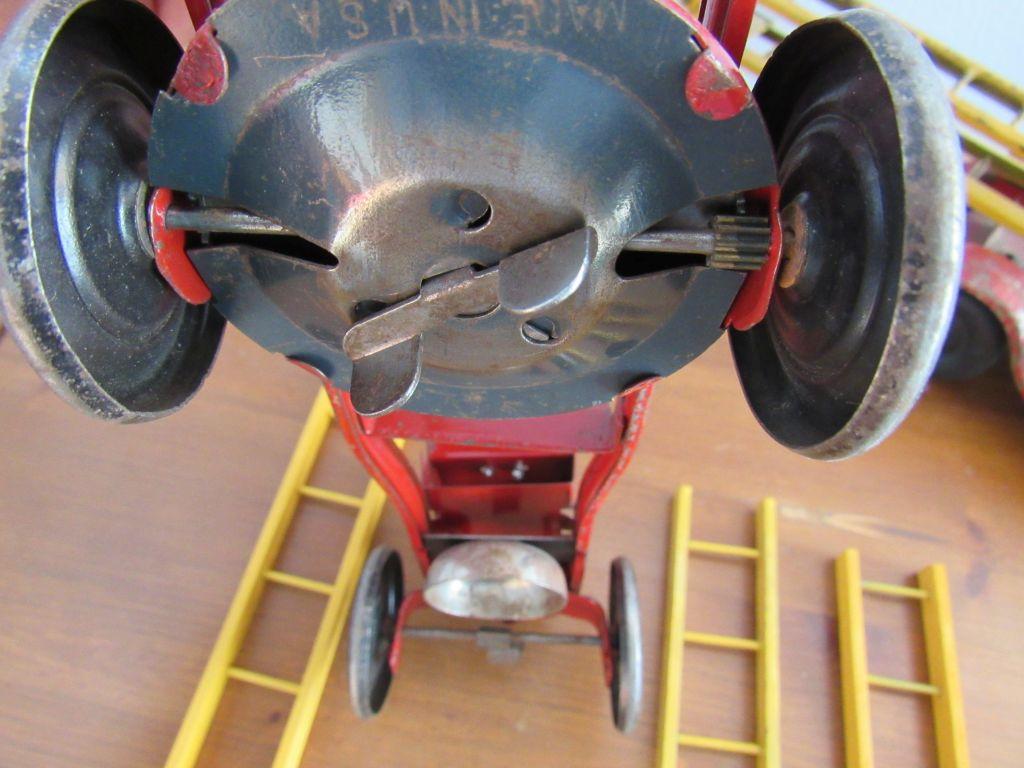 2 Toy Firetrucks