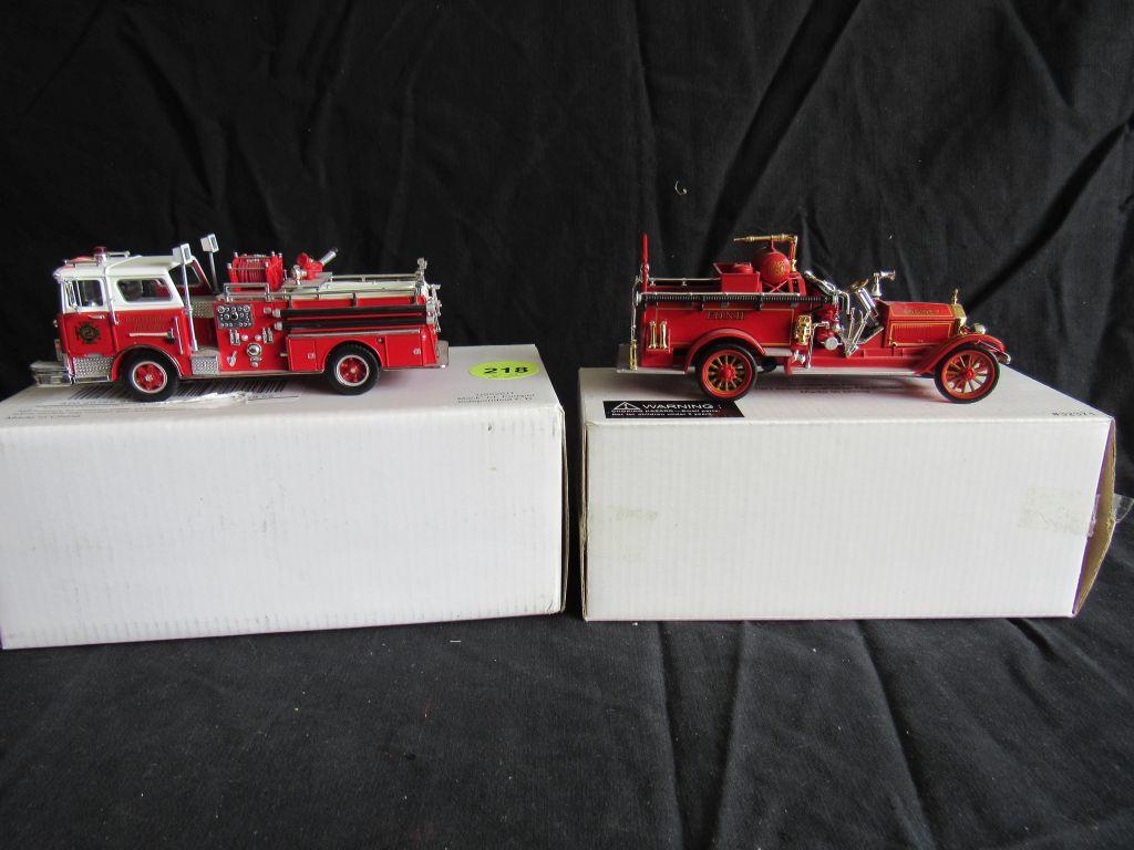 Model Fire Trucks