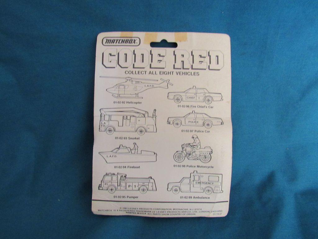 Matchbox Vehicles