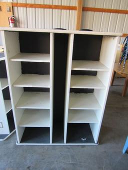 2 pc shelving unit