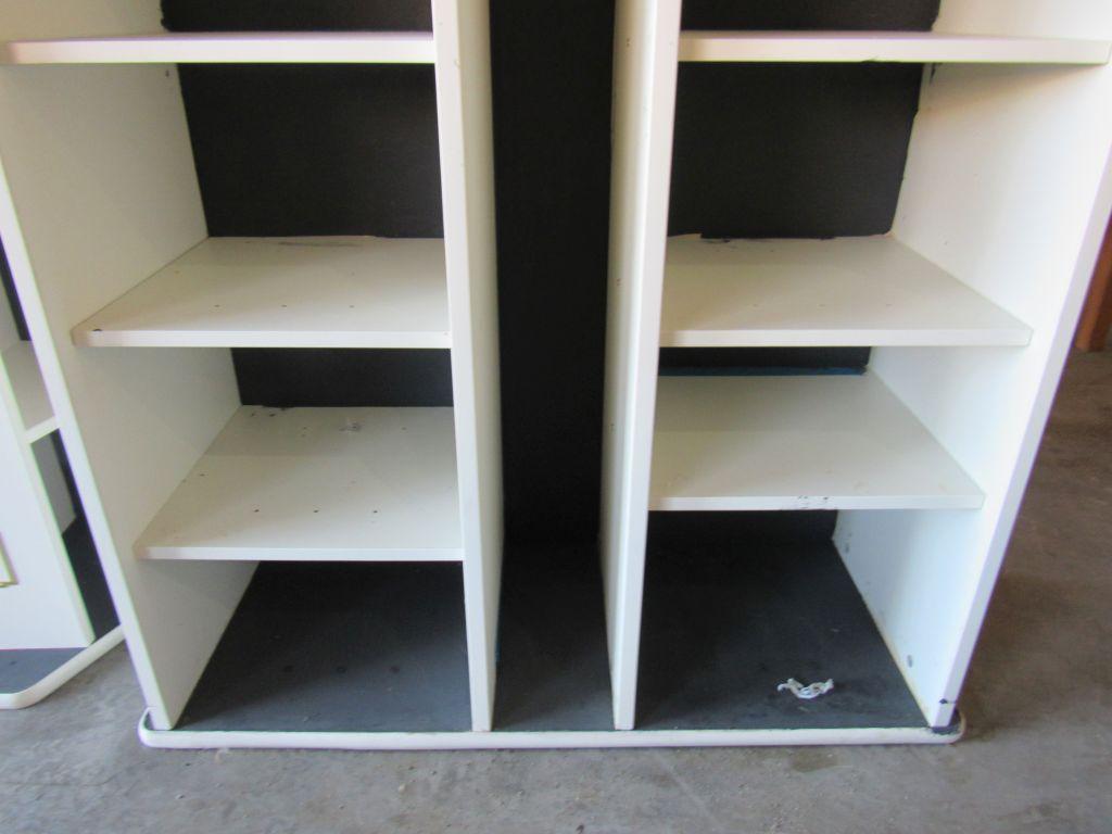 2 pc shelving unit