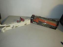 Diecast tractor trailers