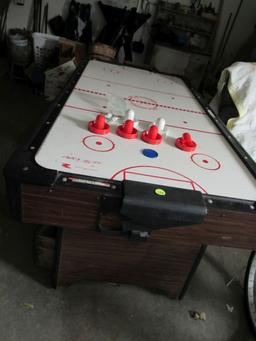 Air hockey machine