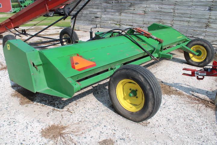 JD 27 6 ROW STALK SHREDDER, 1000 PTO